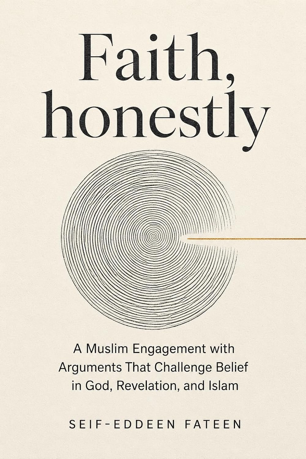 Faith, honestly cover